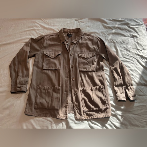 Topshop Jackets & Blazers - Topshop Army Green Utility Jacket